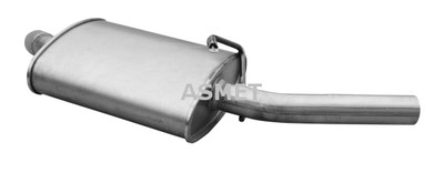 ASMET 07.032 Rear Muffler for Ford