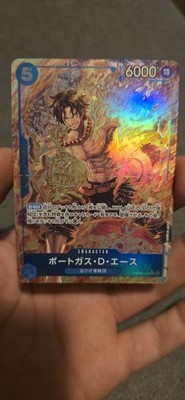 Ace OP08-052 Parallel / Alt Art One PIECE Auf Japanisch, Boosterfrisch