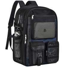 Mesh Backpack for School, 36L Large Heavy Duty Mesh Backpacks for Adults Girl...
