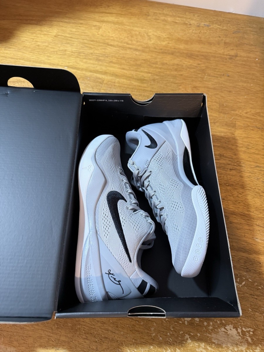 Mens Size 7-Rare Nike Kobe 8 Protro TB P Wolf Grey Black HM6469