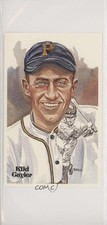 1981 Perez-Steele Hall of Fame Art Postcards Fourth Series Kiki Cuyler HOF 0b2