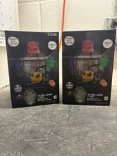 2 Nightmare Before Christmas LED Whirl-A-Motion and Static Light Show Projector