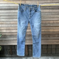 Levi's 510 Jeans Mens 30x30 Blue Light Wash Denim Skinny Fit Leg Stretch