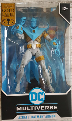 MCFARLANE - DC MULTIVERSE -  AZRAEL BATMAN ARMOR KNIGHTFALL - GOLD LABEL FIGUR