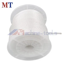 White Nylon Solid Braid Rope Multipurpose For Flag Poles High UV 5/16 Inch 250ft