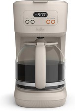 Cup Programmable Coffee Maker with No-Drip Glass Carafe, Oatmilk