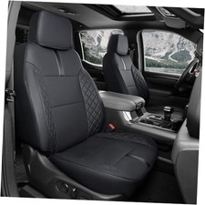 for 2019-2025 2026 Chevy Silverado Seat Covers/GMC fit 2nd Row Seatback Storage