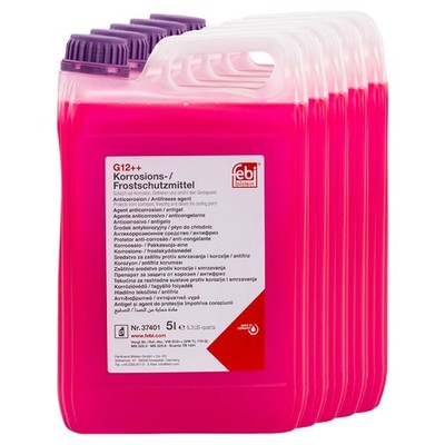 Kühlerfrostschutz Konzentrat Febi G12++ 5 X 5 Liter Violett für VW Passat Golf