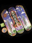 RARE SIGNED Nyjah Huston Marcos Alvarado Disorder Skateboard Deck FULL SET OF 3