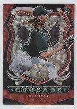 2020 Panini Chronicles Crusade Ruby Wave Prizm 138/199 AJ Puk #20 07c3