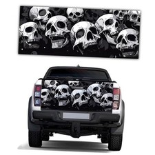 Car Decals, Black Skull - Car Stickers and Decals for Sport Car, SUV, Pickup