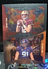 Matt Ryan, Chris Long #248 RC 2008 Upper Deck Draft Edition Conference Clashes 