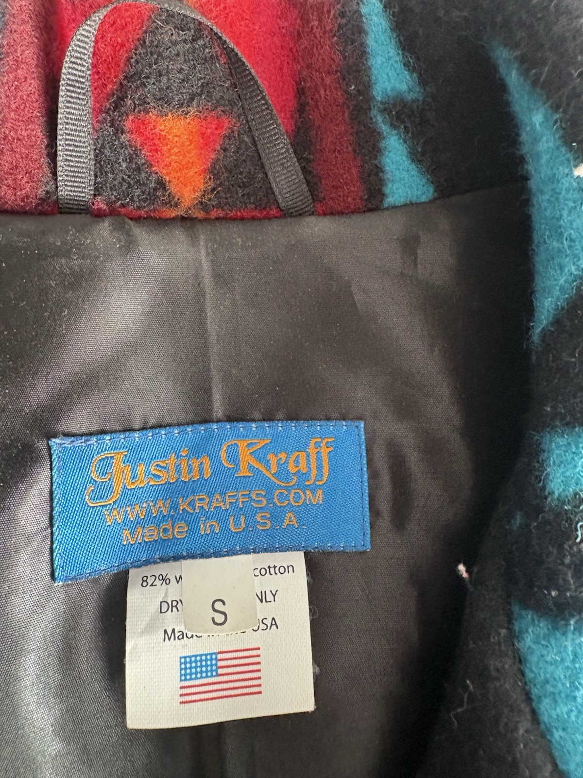 Pendleton Bomber Jacket Six Small - image 3