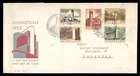 Mayfairstamps Netherlands FDC 1955 Buildings Zomerzegels Combo First Day Cover a
