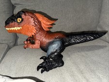 Jurassic World Dominion Uncaged Ultimate Pyroraptor Interactive Dinosaur Figure