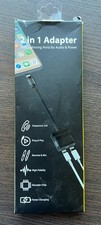 2 in 1 Dual Adapter Audio Lade Splitter Kabel Ohr/Kopfhörer iOS