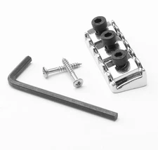 Chrome Electric Guitar Parts Strings Locked Nut 42mm for Floyd Rose Tremolo Brid