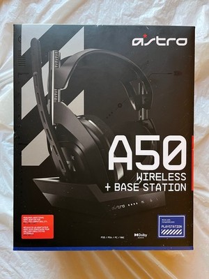 NEW Logitech Astro A50 LIGHTSPEED Wireless Gaming Headset + Base Station Gen 4