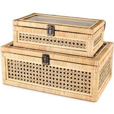 Large Decorative Box Lid Display, Large Keepsake Memory Storage Box, Decorati...