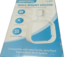 3 Pack SOOTOZY Wall Mount Holder for eero Pro 6e Pro 6 Router Mesh Wi-Fi System