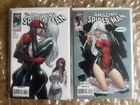 The Amazing Spider-Man 606 & 607 Black Cat Campbell Covers Marvel Comics Rare NM
