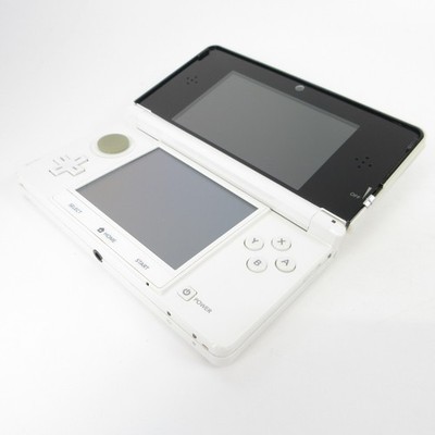 Excellent】Nintendo 3DS Ice White Console Japanese Edition