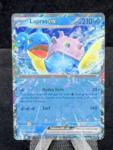 Pokemon-Mega Evolution: Perfect Order-Lapras ex-022/088-Double Rare-M/NM