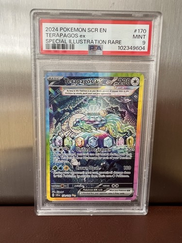 Terapagos ex graded PSA 9 for sale on eBay