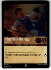 Agustin Madrigal - Clumsy Dad 1/204 Common Ursula's Return Lorcana Cold Foil NM