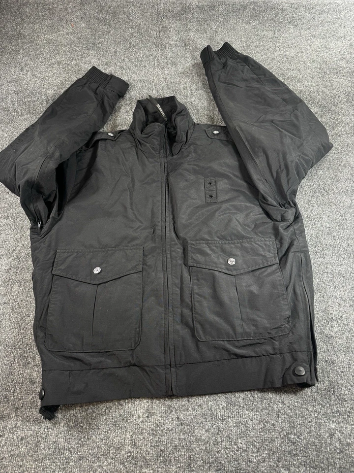 Blauer Men's B.Dry 3-Season Jacket Men's Size Medium Black Bomber Jacket coat - Image 2 of 4