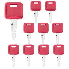 10PCS  H800 HITACHI CASE FIAT JOHN DEERE NEW HOLLAND Master Plant Excavator Keys