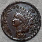 Very Fine 1878 Indian Head Cent, Sharply Struck, Scarce Date.