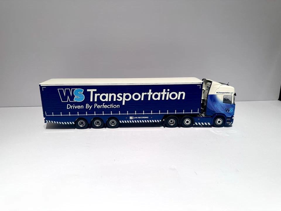 Tekno WS Transportation Scania R450 New Gen 1:50 Scale Model Truck - Image 3 of 4
