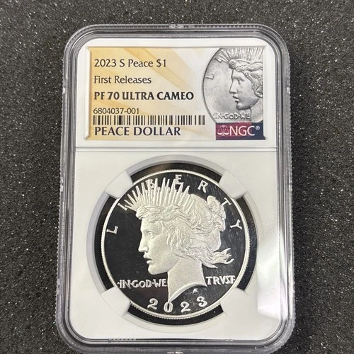 2023 S Peace Silver Dollar $1 Proof NGC PF 70 Ultra Cameo