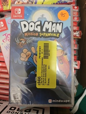 DOG MAN MISSION IMPAWSIBLE (NINTENDO SWITCH) BRAND NEW SEALED.