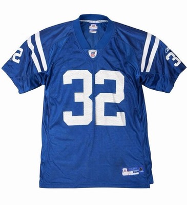 Reebok NFL Indianapolis Colts Edgerrin James #32 Jersey XL Blue