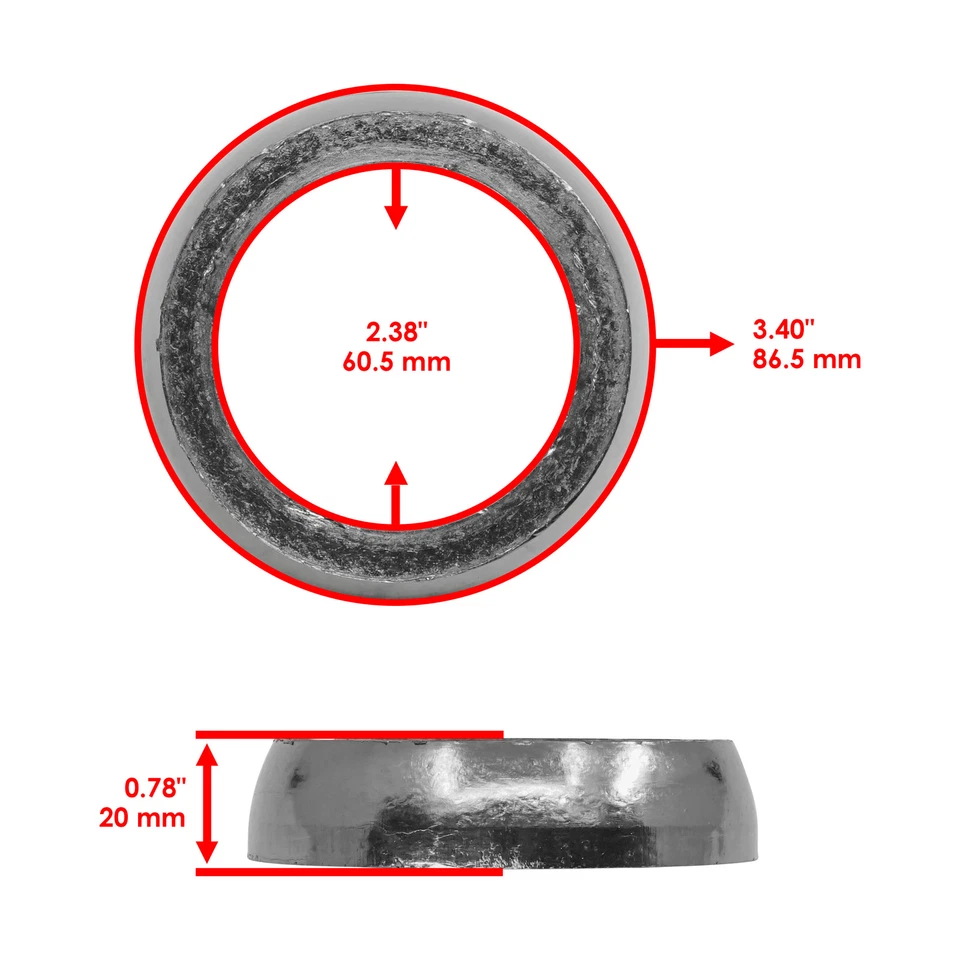 Kit de junta de escape para Arctic Cat M6000 Limited 153 pulgadas Limited ES 153 pulgadas 2016 Foto 2 de 4