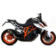 TERMINALE DI SCARICO ARROW GP2 INOX NERO EURO4 KTM 1290 SUPER DUKE 14 15 16