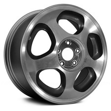 For Ford Mustang 94-98 Alloy Factory Wheel 5-slot Charcoal Gray 17x8 Alloy