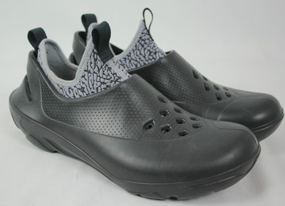 NIKE JORDAN SYSTEM 23 BLACK CEMENT CLOGS SHOES SIZE 10 US EUC!