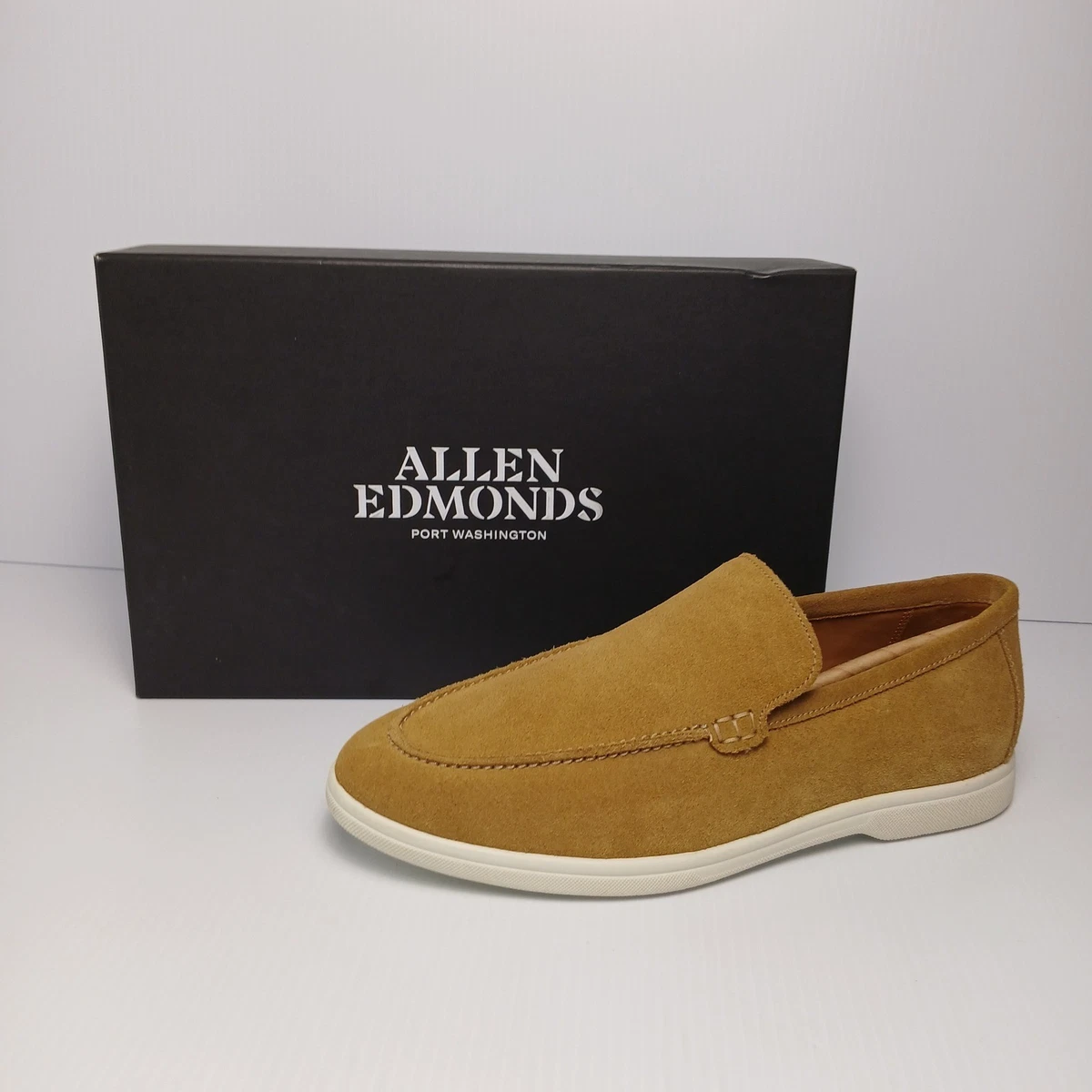 Loafer Suede White Casual Shoes for Men for sale | eBay