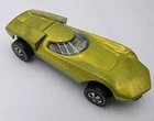 Hot Wheels - TURBOFIRE, 1968 Redline, Lime, White Interior, USA Great Condition