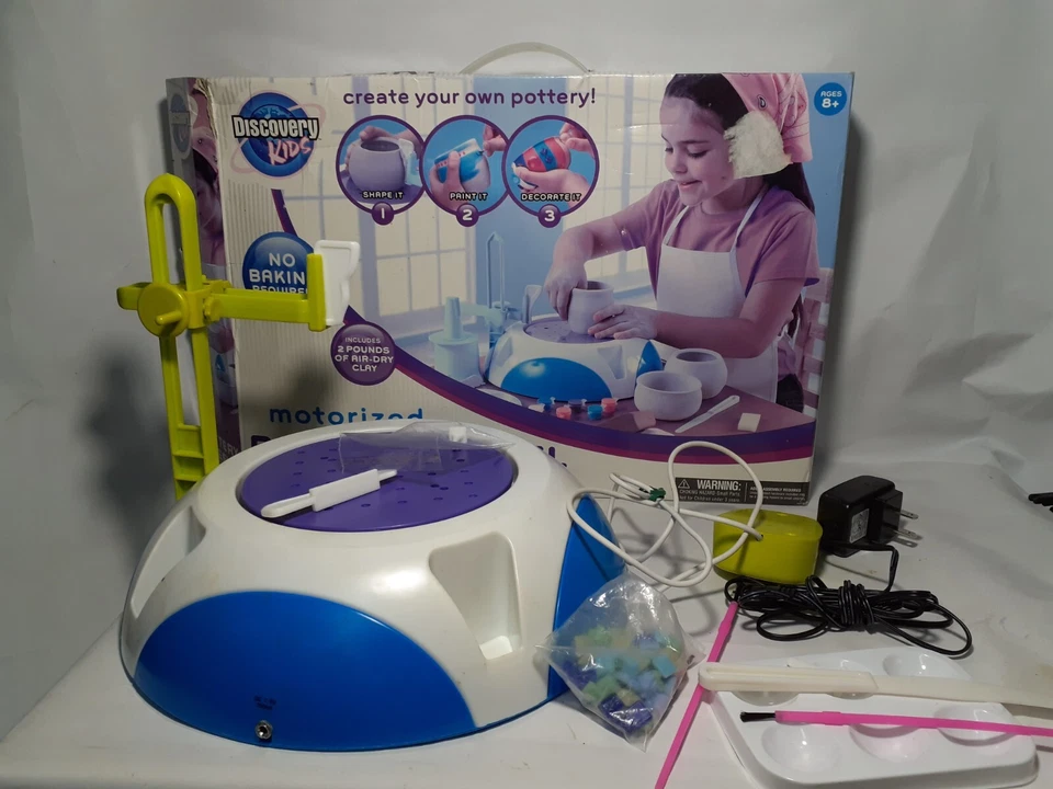 Roda de cerâmica motorizada Discovery Kids, idades 8+, - Imagem 2 de 4