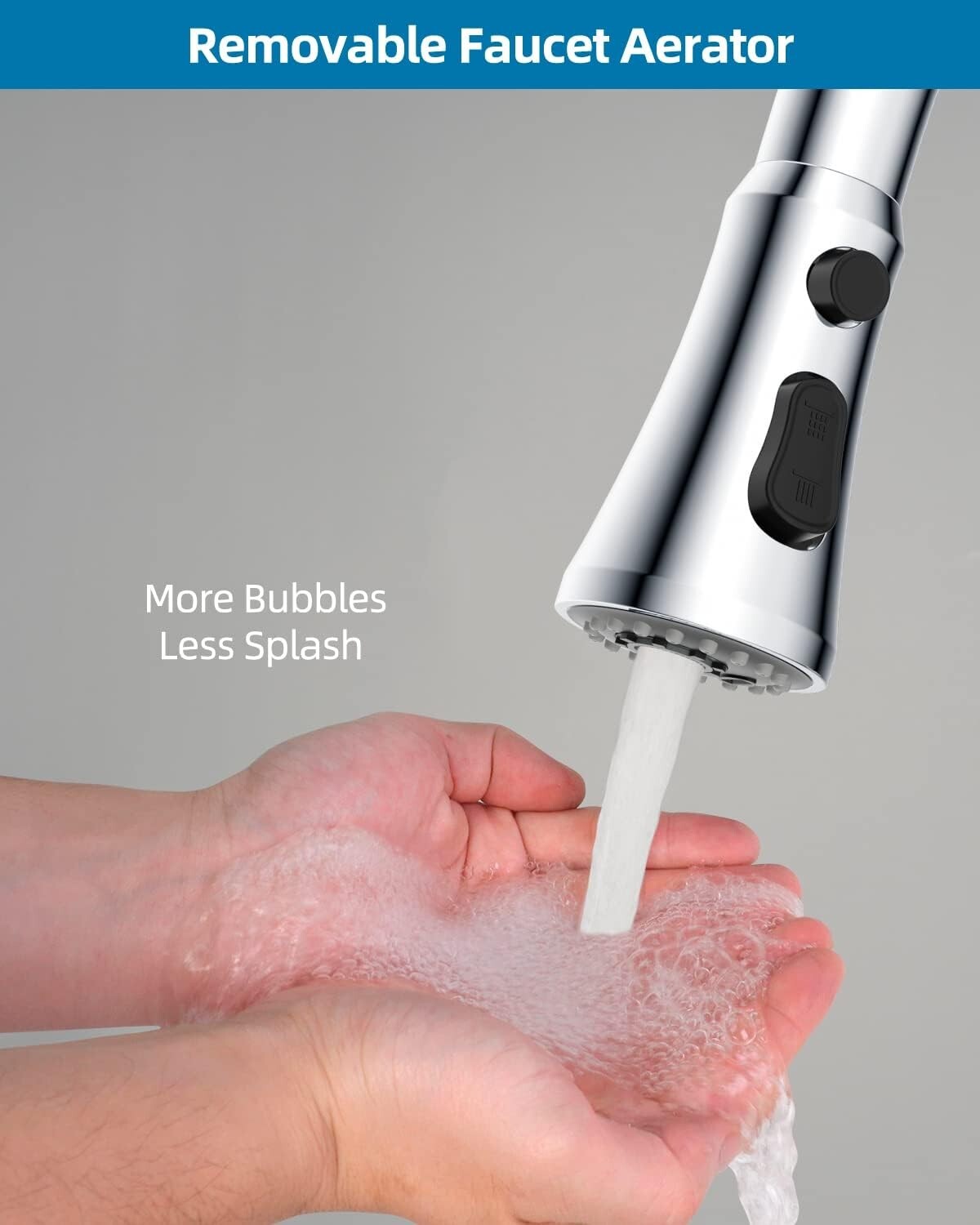 Kitchen Faucet Head Replacement,Compatible with Moen Delta Kitchen Sink Faucet