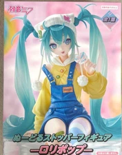 Hatsune Miku Noodle Stopper Figure Lollipop Anime JAPAN Toy FuRyu