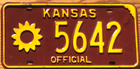 Item photo. Show Listing Details page. Listing Kansas Official License Plate Number Tag