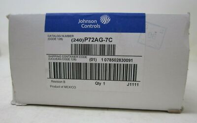 JOHNSON CONTROLS P72AG-7C Pressure control | eBay
