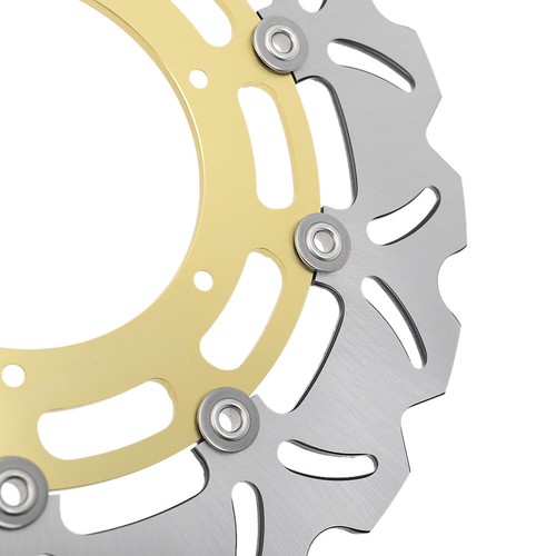 Floating Front Brake Disc Rotor for Suzuki DRZ400SM DR-Z 400 SM 2005-2024 Gold - Picture 8 of 11
