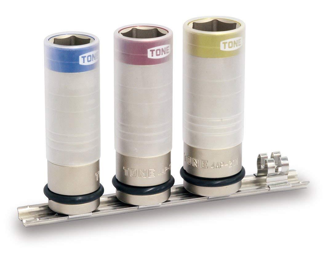 Ударный гайковерт TONE HAP403N с колесной гайкой и гнездовым комплектом, Держатель гнезда с отслеживанием НОВОГО