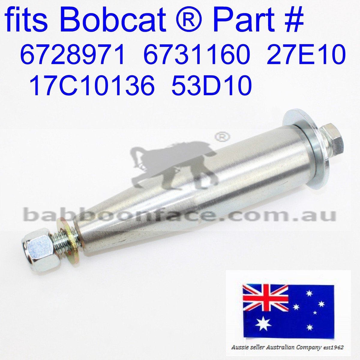 fits Bobcat Top Tilt Cylinder Ram Pivot Pin 6728971 17C10136